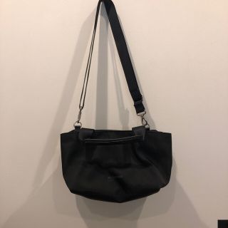 ジルサンダー(Jil Sander)の※ピヨピヨさま専用　JILSANDER NAVY  黒　ナイロン(ショルダーバッグ)