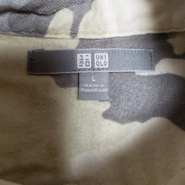 UNIQLO(ユニクロ)のUNIQLOの迷彩シャツ レディースのトップス(シャツ/ブラウス(長袖/七分))の商品写真