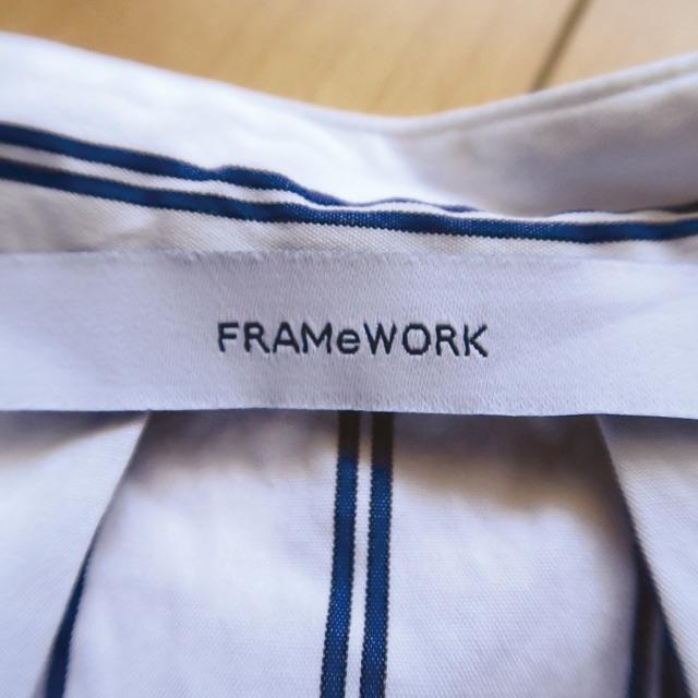 FRAMeWORK(フレームワーク)の【2018SS】 FRAMeWORK  バンドカラーシャツ◆  レディースのトップス(シャツ/ブラウス(長袖/七分))の商品写真