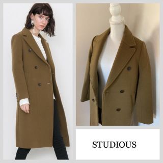 ステュディオス(STUDIOUS)の【週末限定値下げ】STUDIOUS セラータダブルクロンビーコート size1(チェスターコート)