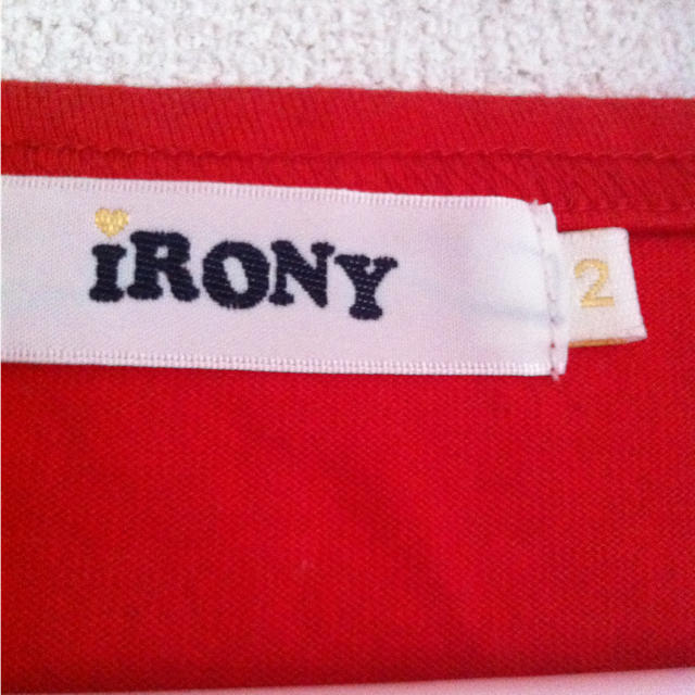 IRONY(アイロニー)の♡irony パフスリーブTシャツ♡ レディースのトップス(Tシャツ(半袖/袖なし))の商品写真