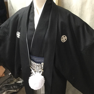 袴セット　卒業式　成人式　紋付　紋服(着物)