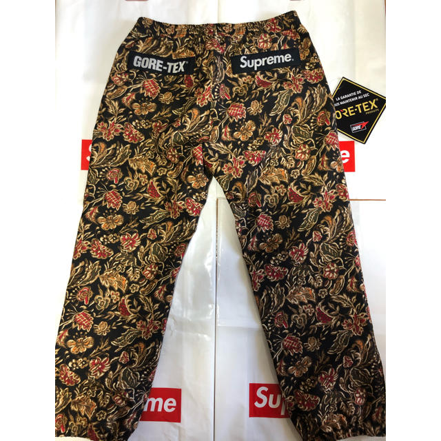 Supreme Gore-Tex court pant flower 1