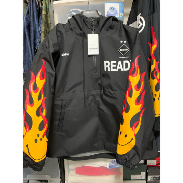 F.C.R.B. - F.C.R.B × ready made 3L HALF ZIP ANORAKの通販 by がすと