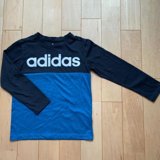 アディダス(adidas)のアディダス　adidas  バイカラー　ロンT  長袖　Tシャツ　140(Tシャツ/カットソー)