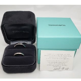 ティファニー(Tiffany & Co.)のティファニー PT950 プラチナ ペアリング 16号 11号(リング(指輪))