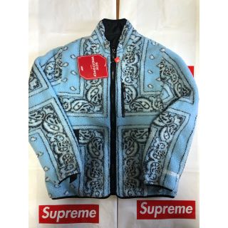 シュプリーム(Supreme)のSupreme reversible bandana fleece jacket(ブルゾン)