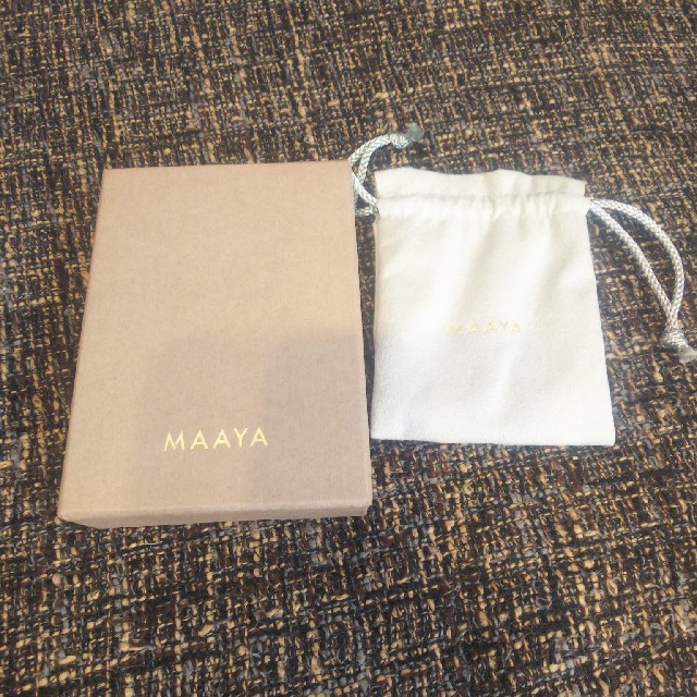 MAAYA BLACK ピアス | MAAYA