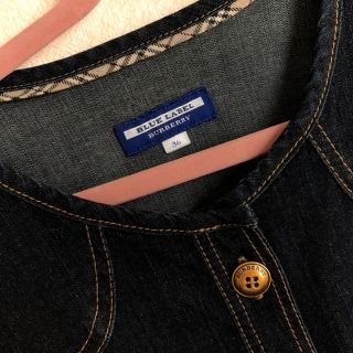 【お値下げ】バーバリーブルーレーベル デニムワンピース