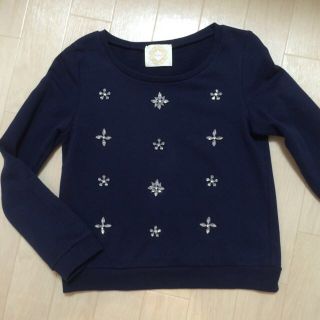 プロポーションボディドレッシング(PROPORTION BODY DRESSING)のエディットコロン♡ビジュートップス(カットソー(長袖/七分))