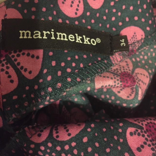 marimekko(マリメッコ)のmarimekko 七分丈ブラウス レディースのトップス(シャツ/ブラウス(長袖/七分))の商品写真