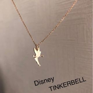 ディズニー(Disney)のDisney♡10Kダイヤティンカーベルダイヤネックレス(ネックレス)