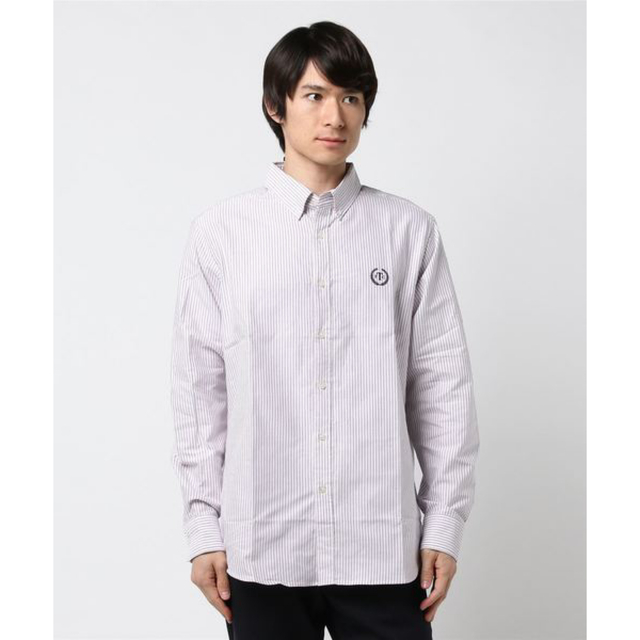 FTC OXFORD SHIRTS  PURPLE STRIP/L