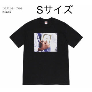 シュプリーム(Supreme)のsupreme bible tee black 黒　S(Tシャツ/カットソー(半袖/袖なし))