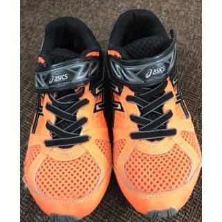 アシックス(asics)のtaro様専用★asics★アシックス★オレンジ★男の子★19cm(スニーカー)