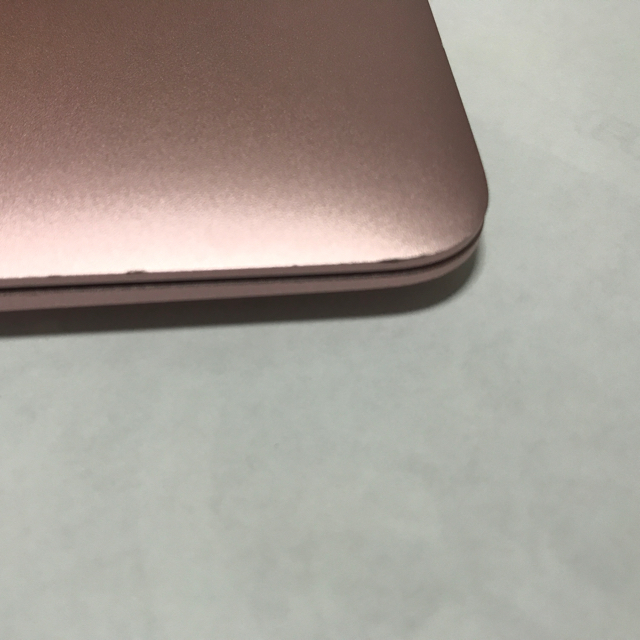 Mac (Apple)(マック)のMacBook 2016 early ローズゴールド  スマホ/家電/カメラのPC/タブレット(ノートPC)の商品写真