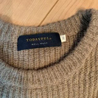 トゥデイフル(TODAYFUL)の週末 sale！todayful ニットワンピ(ひざ丈ワンピース)