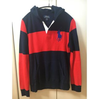 ポロラルフローレン(POLO RALPH LAUREN)のポロラルフローレンの鹿の子編みパーカー(ニット)