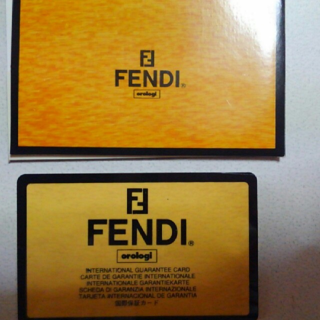 FENDIの時計ファッション小物