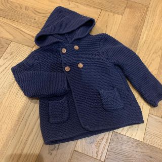 ザラ(ZARA)のはな様専用　2点おまとめ　ザラベビー　Zara ニットパーカー　80(ニット/セーター)