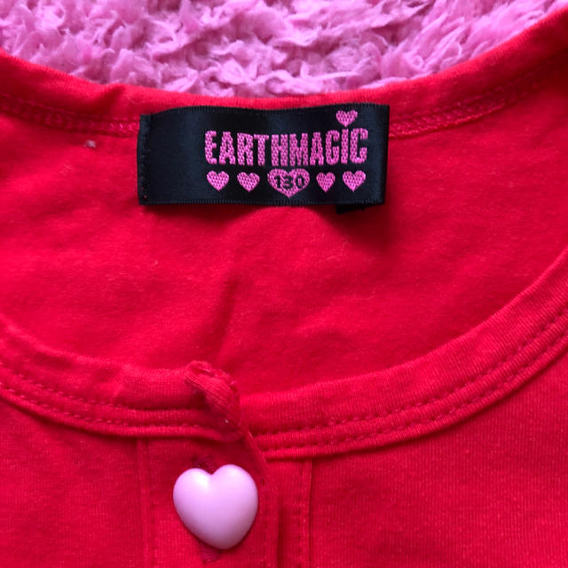 EARTHMAGIC(アースマジック)のなちゅ様専用アースマジック カーディガン キッズ/ベビー/マタニティのキッズ服女の子用(90cm~)(カーディガン)の商品写真