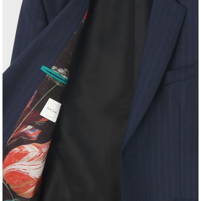 Paul Smith(ポールスミス)の新品 限定 ポールスミス スーツ L ストライプ ネイビー メンズのスーツ(セットアップ)の商品写真