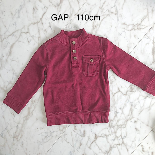 GAP(ギャップ)のGAP     トップス  110cm キッズ/ベビー/マタニティのキッズ服女の子用(90cm~)(Tシャツ/カットソー)の商品写真