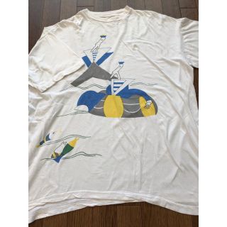 レア vintage ヴィンテージ ビッグTシャツ hooked(Tシャツ(半袖/袖なし))