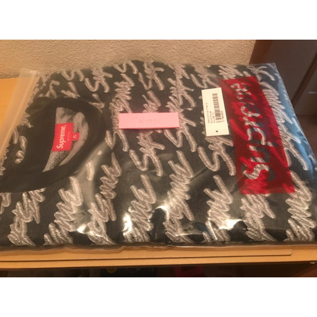 Supreme Signature Script Logo L/S Pocket