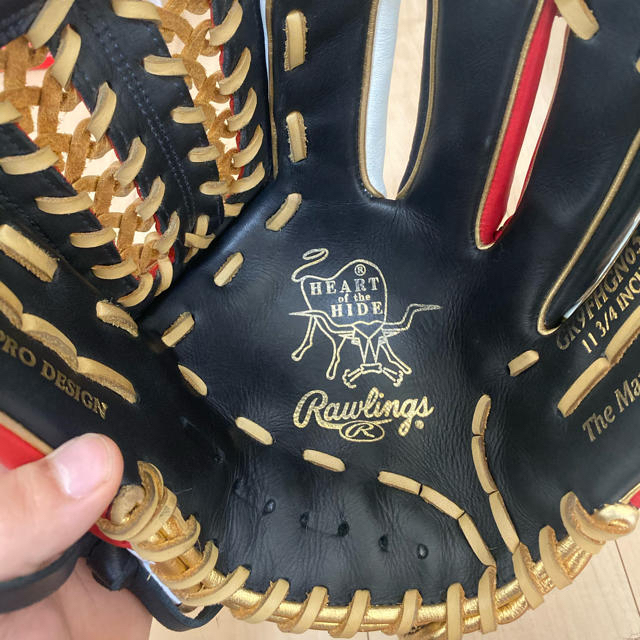 Rawlings(ローリングス)のローリングス グローブ オールラウンダー 美品 スポーツ/アウトドアの野球(グローブ)の商品写真