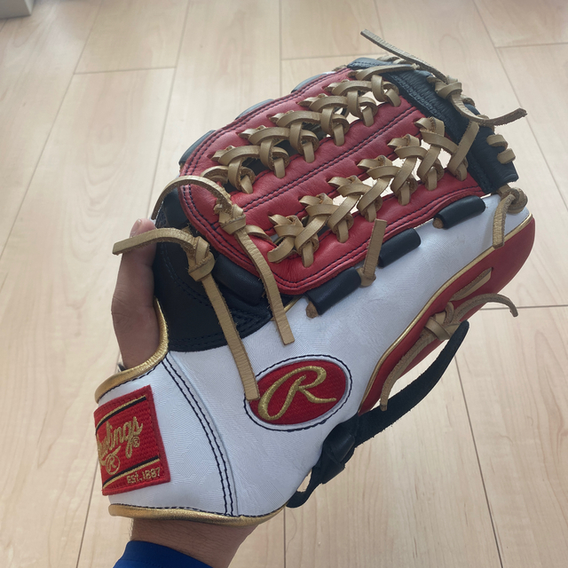 Rawlings(ローリングス)のローリングス グローブ オールラウンダー 美品 スポーツ/アウトドアの野球(グローブ)の商品写真