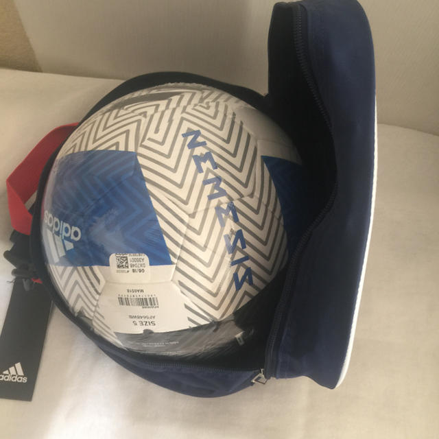adidas(アディダス)のモルテン アディダス サッカーボールバッグ ４号５号兼用サイズ スポーツ/アウトドアのサッカー/フットサル(ボール)の商品写真