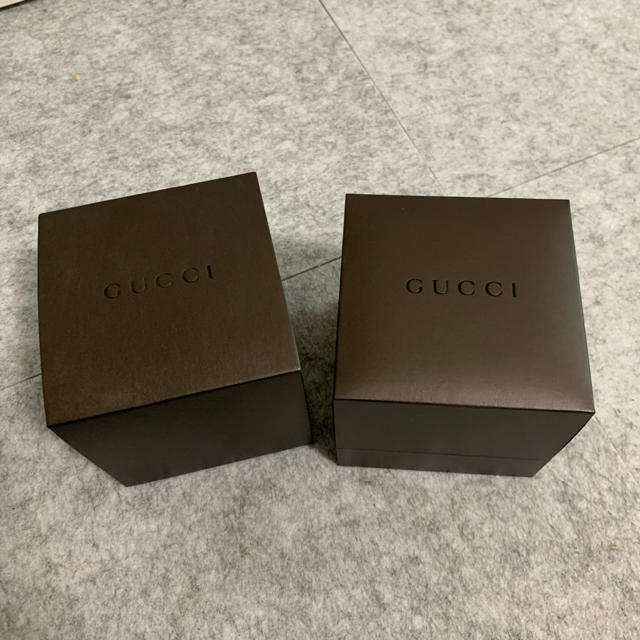 Gucci(グッチ)のGUCCI 時計箱　箱のみ インテリア/住まい/日用品のインテリア小物(小物入れ)の商品写真