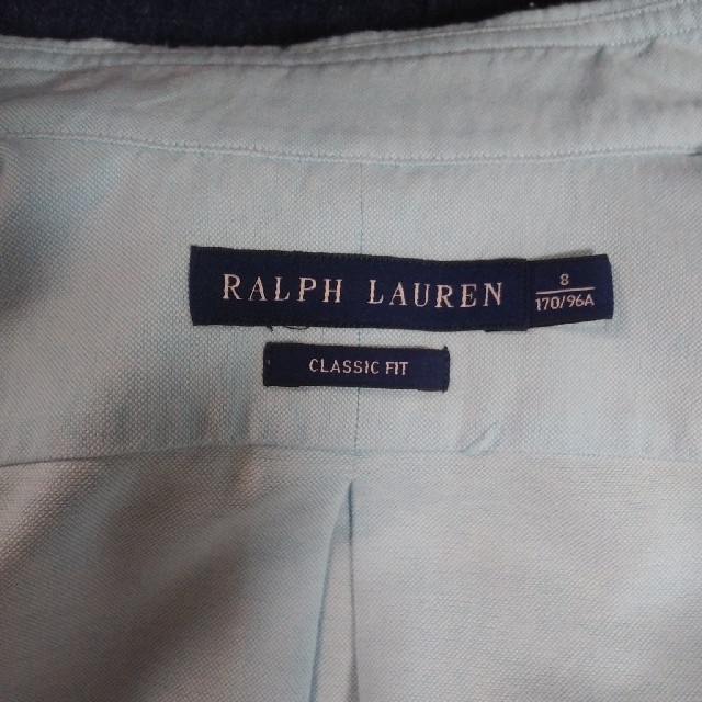 Ralph Lauren(ラルフローレン)のRALPH LAUREN　レディースシャツ青緑 レディースのトップス(シャツ/ブラウス(長袖/七分))の商品写真