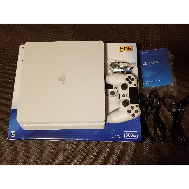 PS4 500GB ホワイト CUH-2200AB02 - 家庭用ゲーム機本体