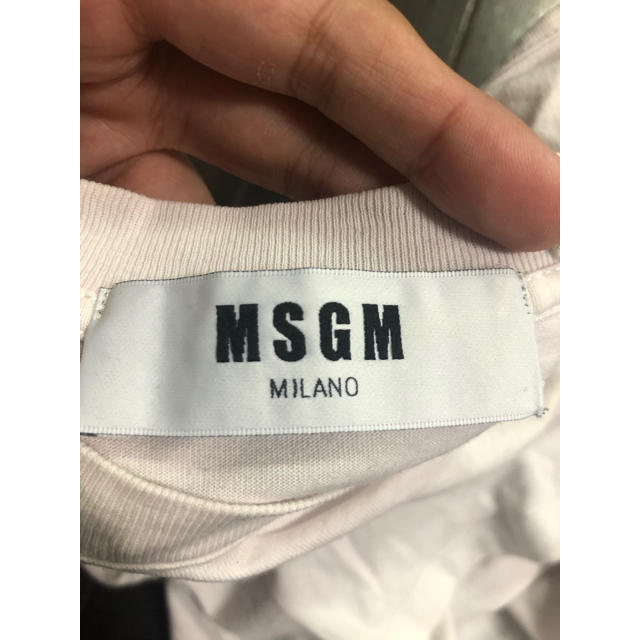 MSGM(エムエスジイエム)の盆セール♡MSGM ボックスロゴ　ノースリーブ メンズのトップス(Tシャツ/カットソー(半袖/袖なし))の商品写真