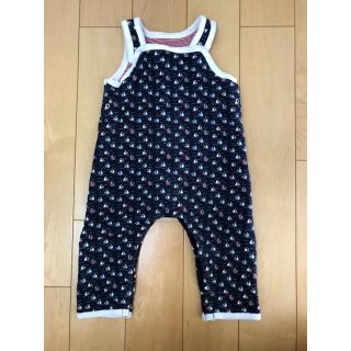 プチバトー(PETIT BATEAU)のプチバトー　サロペット(カバーオール)