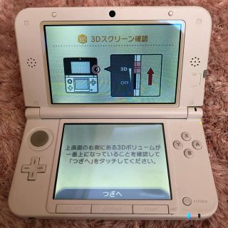 ニンテンドー3DS(ニンテンドー3DS)のニンテンドー3DS LL ピンク×ホワイト(携帯用ゲーム機本体)