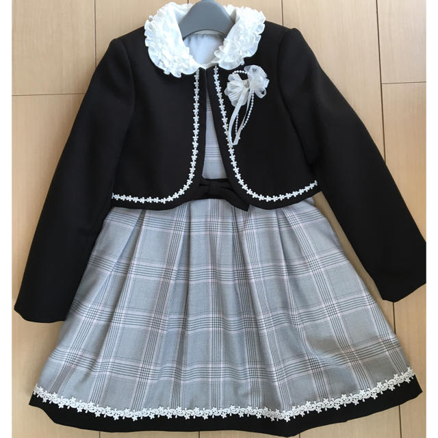 HIROMICHI NAKANO(ヒロミチナカノ)のあんず様専用‼️ヒロミチナカノ　入学式　120 キッズ/ベビー/マタニティのキッズ服女の子用(90cm~)(ドレス/フォーマル)の商品写真