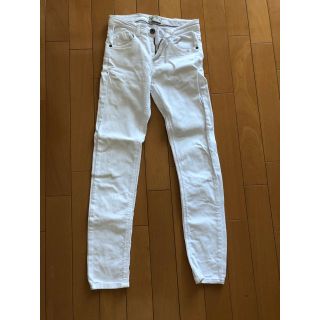 ザラキッズ(ZARA KIDS)のzara  kids ホワイトデニム　134(パンツ/スパッツ)