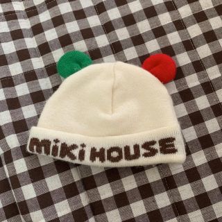 ミキハウス(mikihouse)のミキハウス ニット帽 くま (帽子)