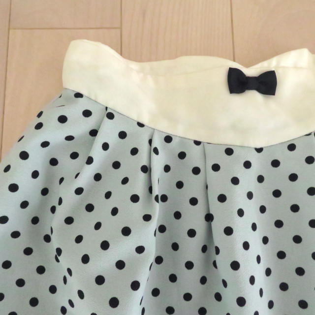 MILK(ミルク)のポルカドットスカート レディースのスカート(ひざ丈スカート)の商品写真