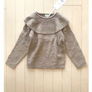 キャラメルベビー&チャイルド(Caramel baby&child )の新品✦1点のみ MINI A TURE 3dot セーラー ニット(ニット)