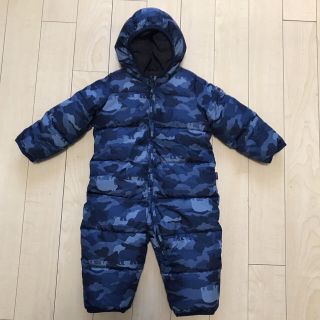 ベビーギャップ(babyGAP)のbabyGAP ジャンプスーツ 迷彩(カバーオール)