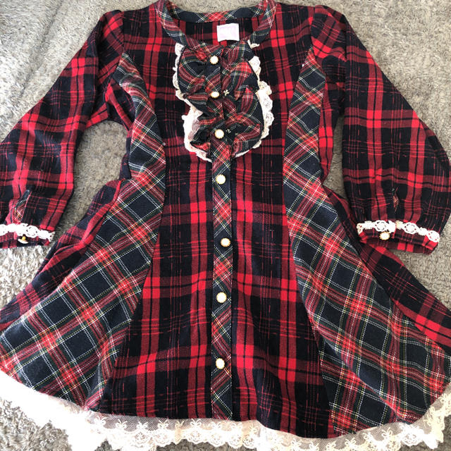 axes femme(アクシーズファム)のaxes  kids ワンピース　お取り置き中購入禁止 キッズ/ベビー/マタニティのキッズ服女の子用(90cm~)(ワンピース)の商品写真