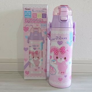 ボンボンリボン(ぼんぼんりぼん)のぼんぼんリボン 新品 超軽量 ダイレクトステンレスボトル 580ml(水筒)