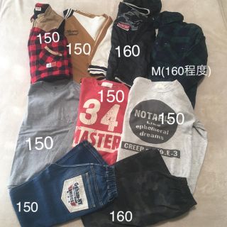 ユニクロ(UNIQLO)のお値下げしました❣️1着450円程度男児150〜160セット福袋セール格安♪(ジャケット/上着)