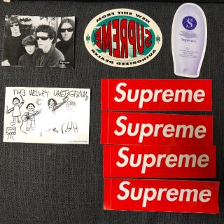 Supreme - シュプリーム ステッカーまとめ売りの通販｜ラクマ