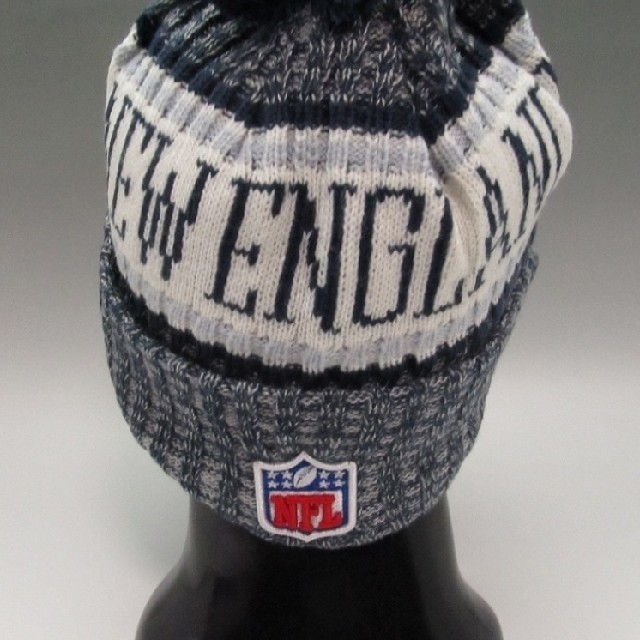 NEW ERA(ニューエラー)の新品 NFL ニットキャップ ビーニー /ニューイングランド メンズの帽子(ニット帽/ビーニー)の商品写真