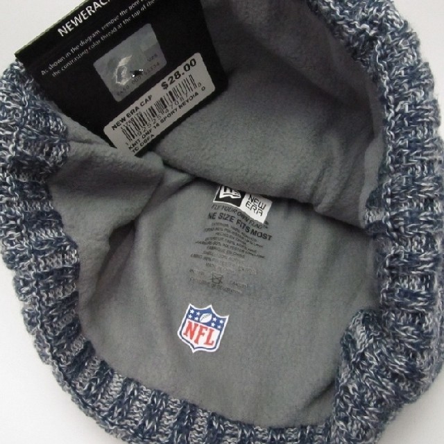 NEW ERA(ニューエラー)の新品 NFL ニットキャップ ビーニー /ニューイングランド メンズの帽子(ニット帽/ビーニー)の商品写真